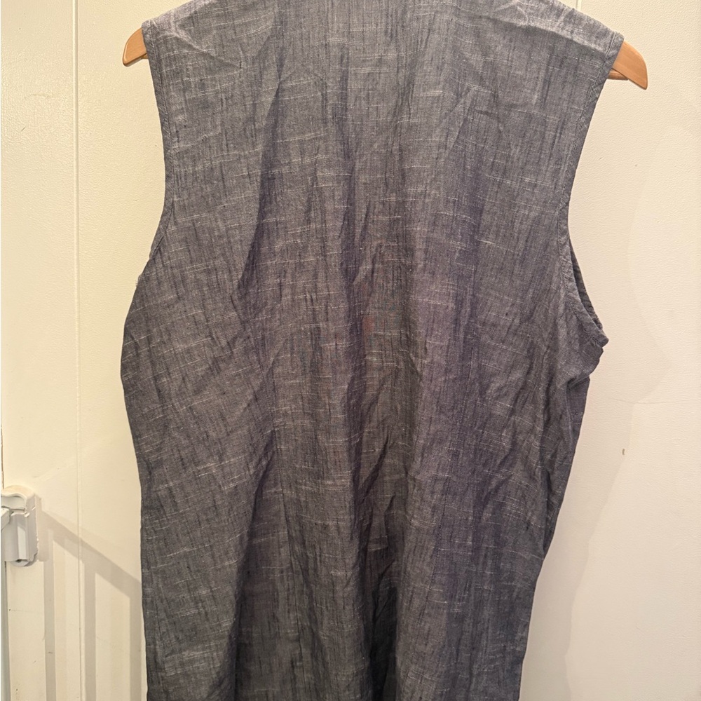 Van Heusen Charcoal Sleeveless Dress - Picture 2 of 3